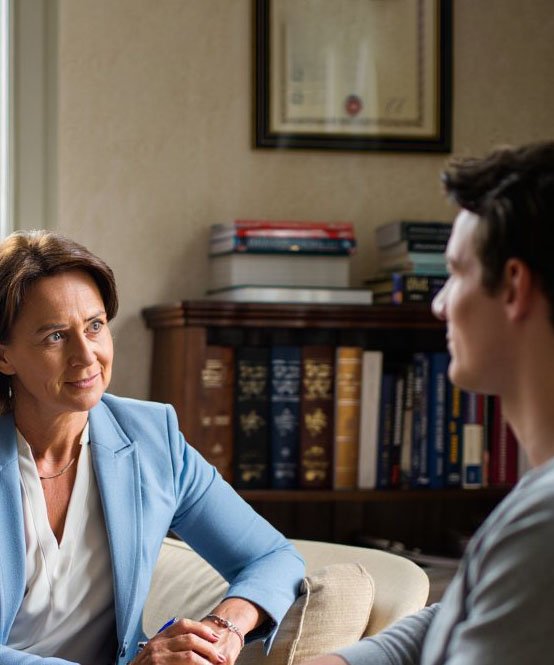 Пациент на приёме у врача